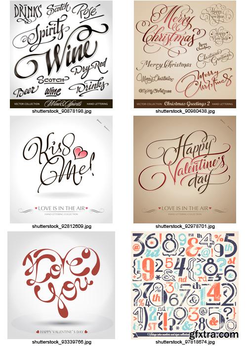 Amazing SS - Calligraphy, 25xEPS