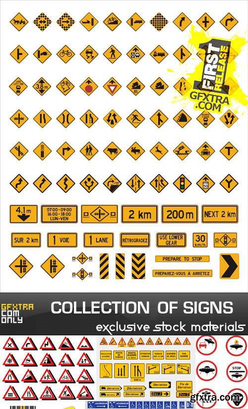 Сollection of signs