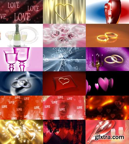 Motion Backgrounds - Love and Relationships Pack 4