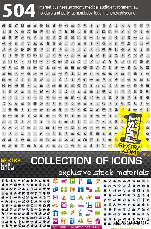 Collection of icons