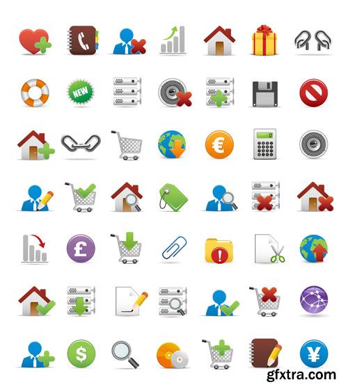 Collection of icons