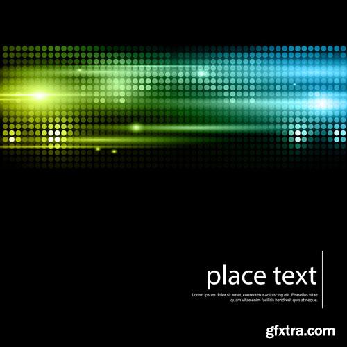 Collection of vector abstract backgrounds 4