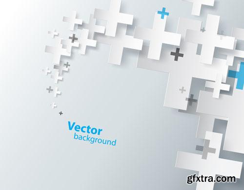 Collection of vector abstract backgrounds 4