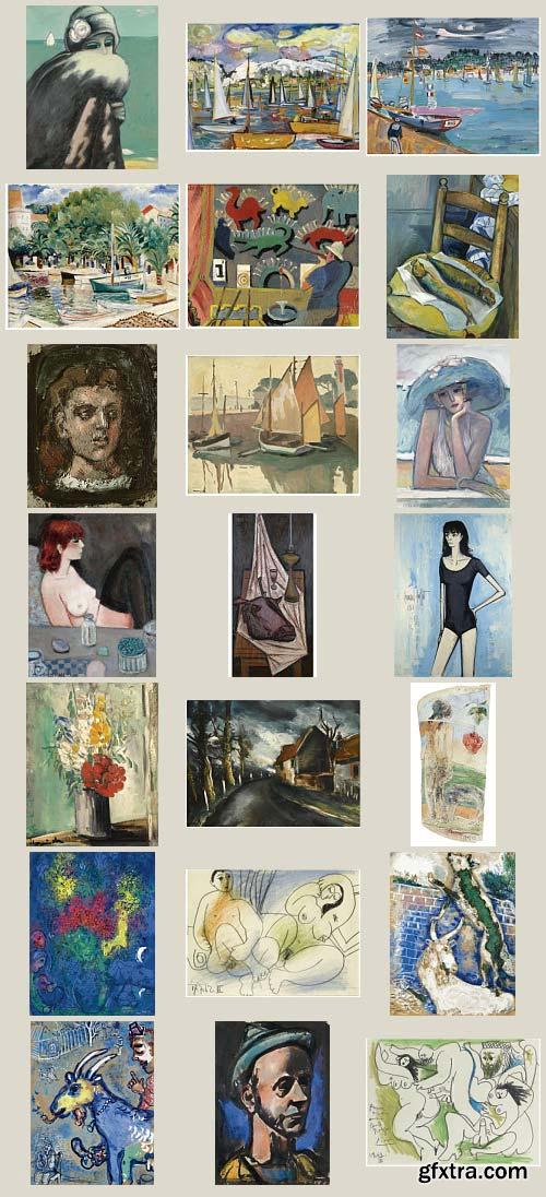 Sotheby's Auction Lots - Paris Modern Art, 68 Artists & 453xJPGs