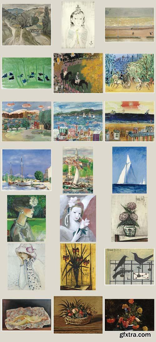 Sotheby's Auction Lots - Paris Modern Art, 68 Artists & 453xJPGs