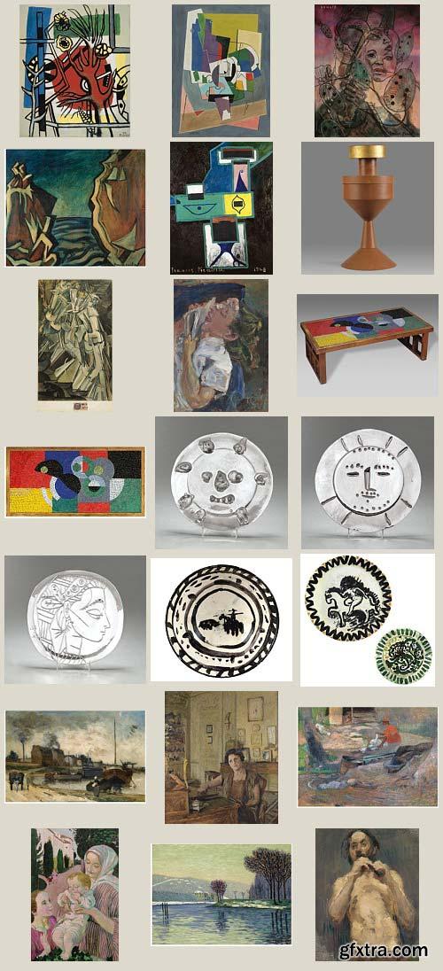 Sotheby's Auction Lots - Paris Modern Art, 68 Artists & 453xJPGs