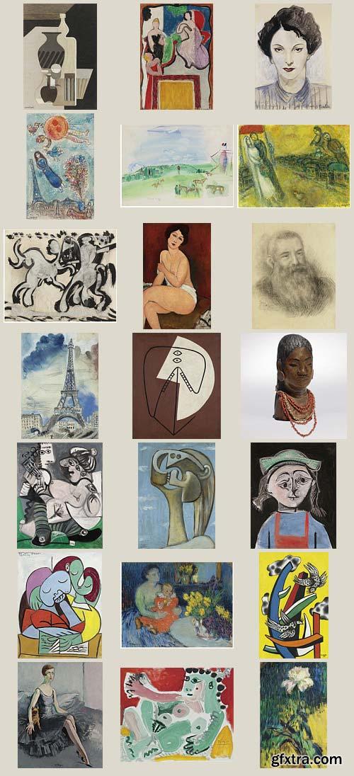 Sotheby's Auction Lots - Paris Modern Art, 68 Artists & 453xJPGs