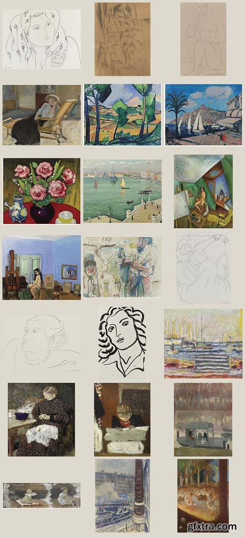 Sotheby's Auction Lots - Paris Modern Art, 68 Artists & 453xJPGs