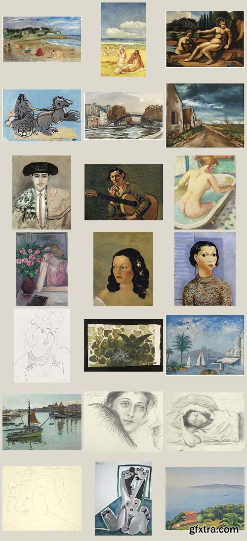 Sotheby's Auction Lots - Paris Modern Art, 68 Artists & 453xJPGs