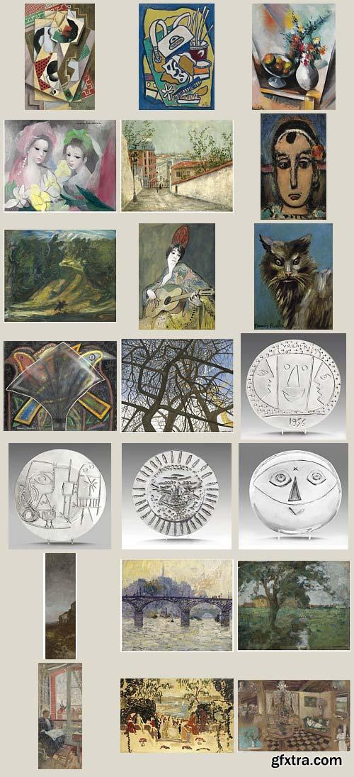 Sotheby's Auction Lots - Paris Modern Art, 68 Artists & 453xJPGs