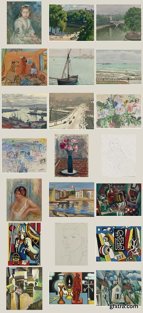 Sotheby's Auction Lots - Paris Modern Art, 68 Artists & 453xJPGs