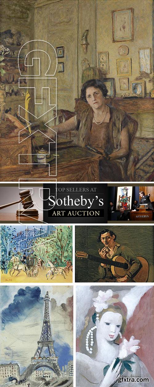 Sotheby's Auction Lots - Paris Modern Art, 68 Artists & 453xJPGs