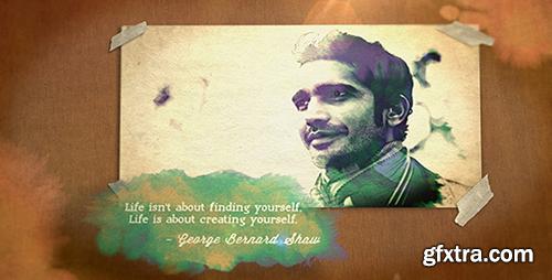 Videohive Watercolor Quotes Portrait 4496288 HD