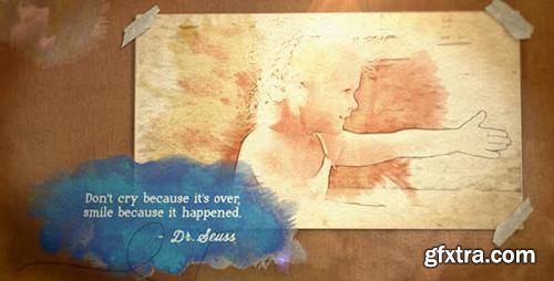 Videohive Watercolor Quotes Portrait 4496288 HD