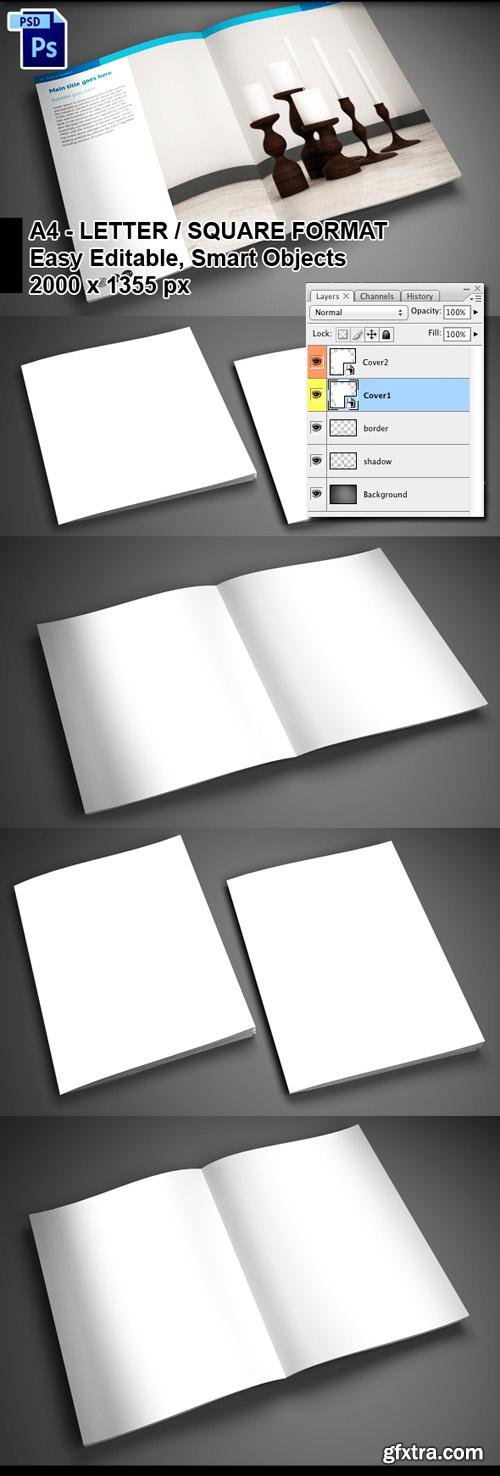 PSD Brochure Mock-ups