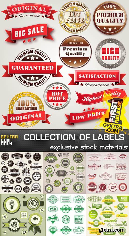 Collection of labels