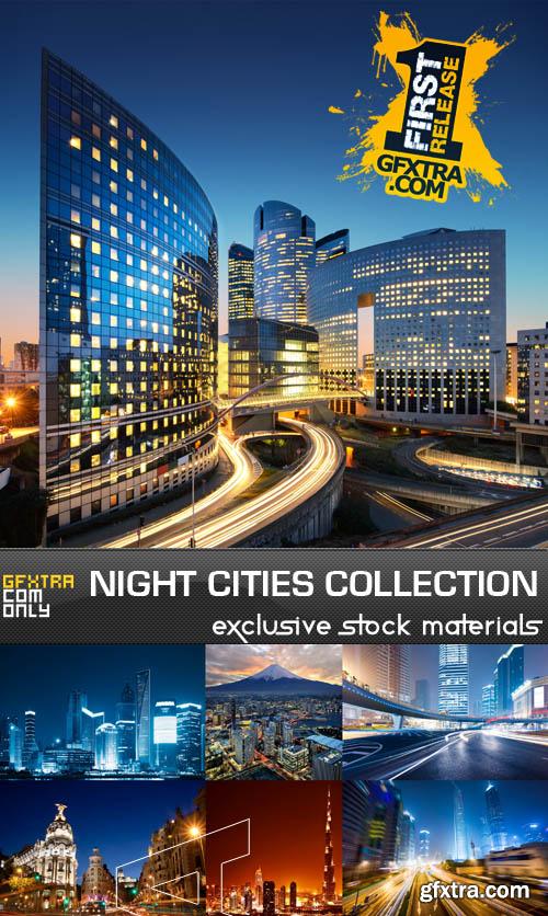 Night cities collection