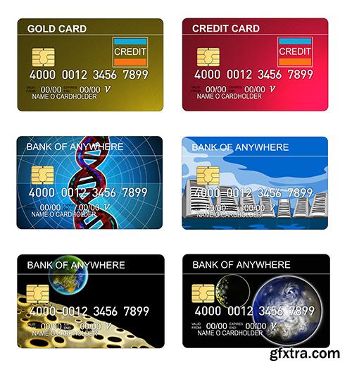 Credit Card Stock Images Vectors Pack