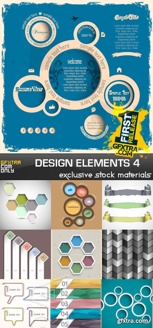 Collection of vector design elements vol.4