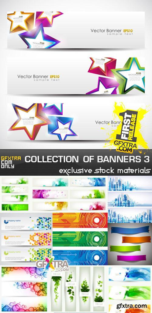 Collection of vector banners vol.3