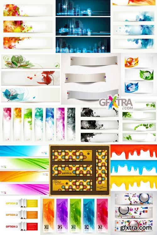 Collection of vector banners vol.3