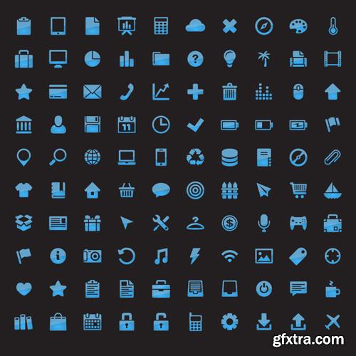 Mobile Application Icon Set