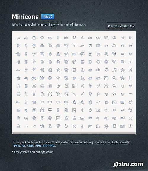 Mini Icons Pack 1