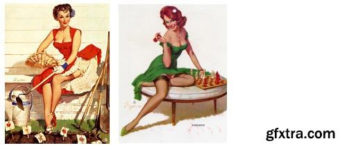 Pin-up Art by Gil Elvgren