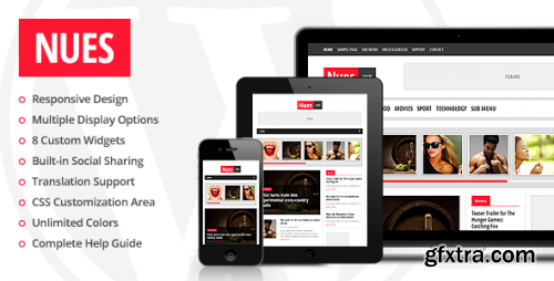 ThemeForest - Nues | Magazine Theme