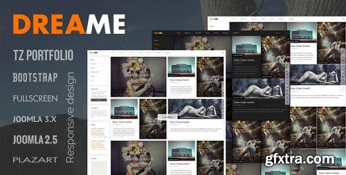 TemPlaza - Dreame v1.1 - Responsive Joomla Template