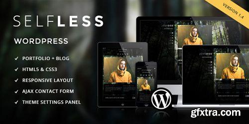 Themeforest - Selfless v1.4 - A One Page WordPress VCard Theme