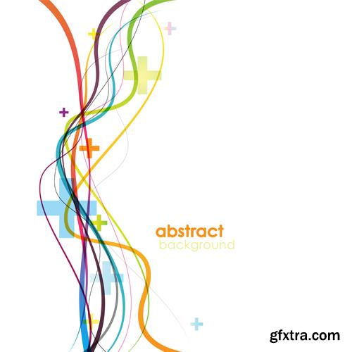 Collection of vector abstract backgrounds vol.7