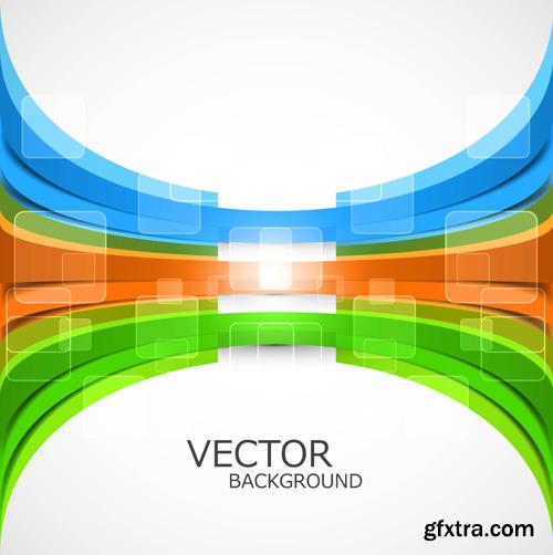 Collection of vector abstract backgrounds vol.7