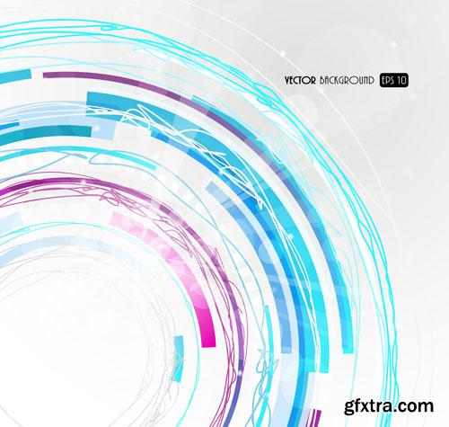 Collection of vector abstract backgrounds vol.7