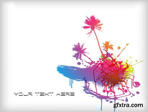 Collection of vector abstract backgrounds vol.7