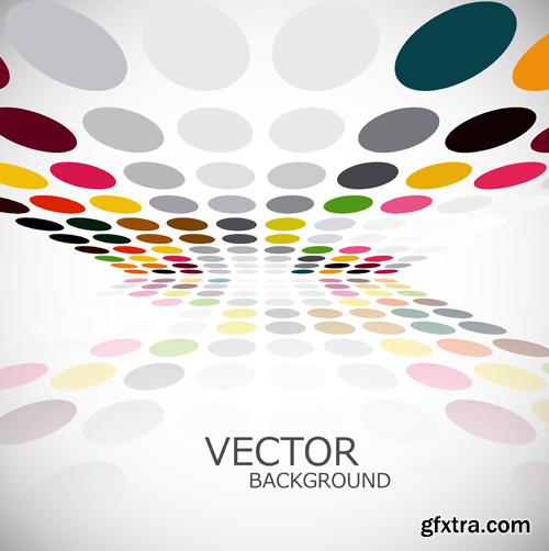 Collection of vector abstract backgrounds vol.7