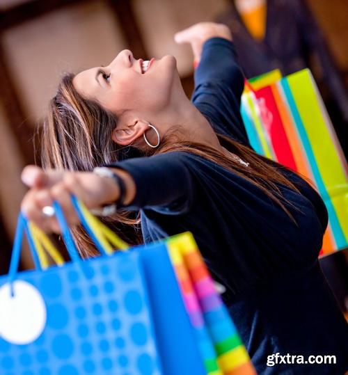 Amazing SS - Woman with shopping bags, 25xJPGs