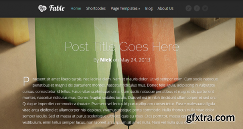 ElegantThemes - Fable v1.2 Theme for WordPress