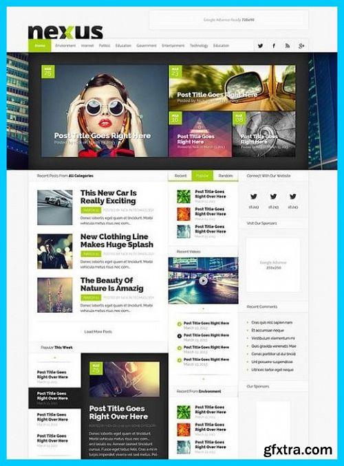 ElegantThemes - Nexus v1.2 Theme For WordPress