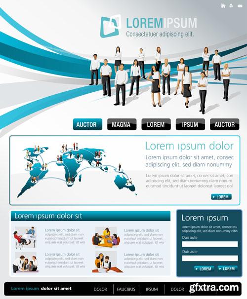 Corporate templates 25xEPS