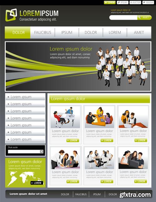 Corporate templates 25xEPS