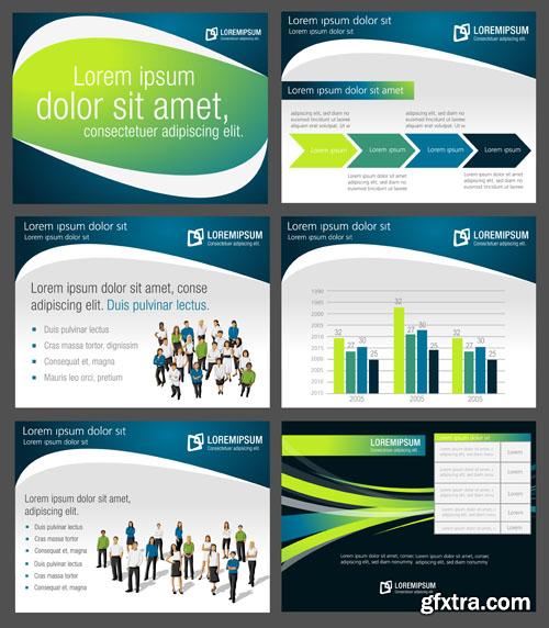 Corporate templates 25xEPS