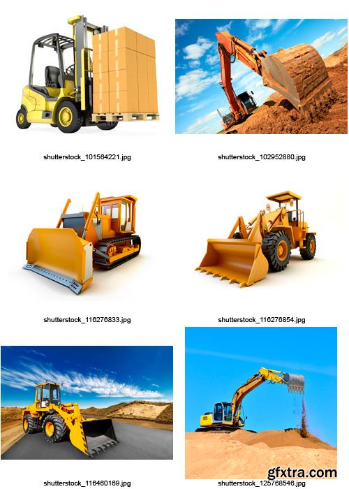 Amazing SS - Construction Machinery, 25xJPGs