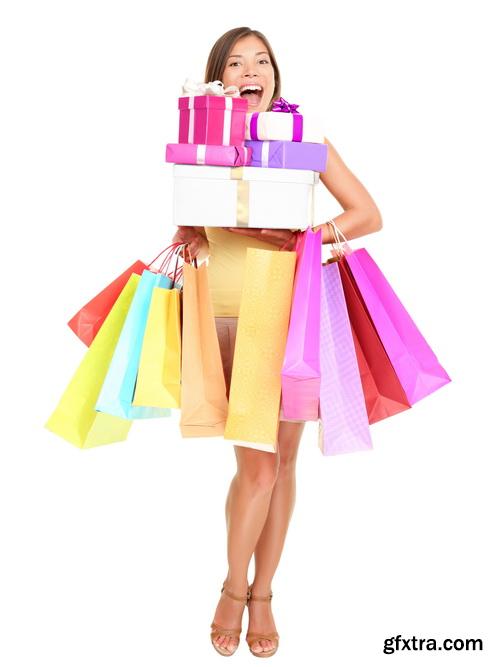 Amazing SS - Woman with shopping bags 2, 25xJPGs