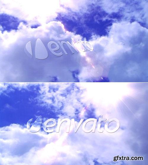 Videohive 3D Logo In The Sky Reveal