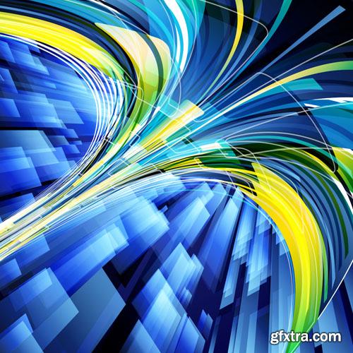 Collection of vector abstract backgrounds vol.10