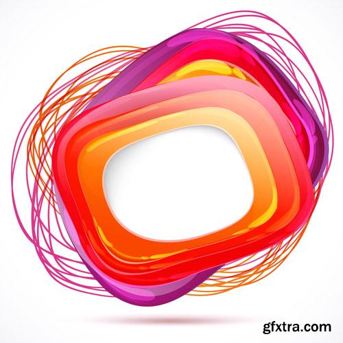 Collection of vector abstract backgrounds vol.10