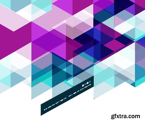 Collection of vector abstract backgrounds vol.10