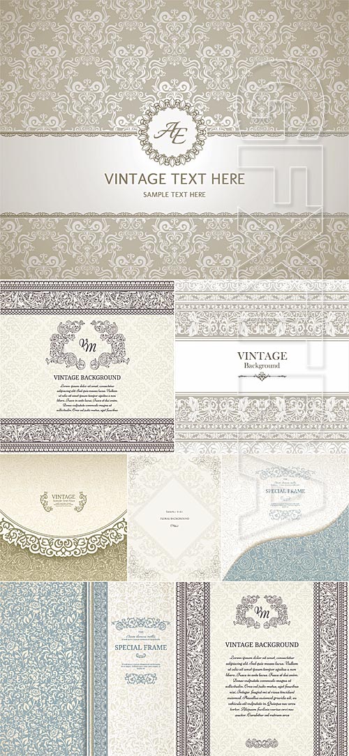 Beige vintage backgrounds