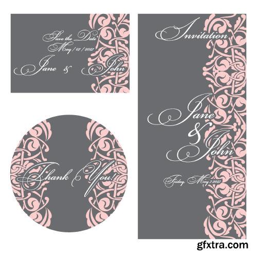 Wedding Cards Design - Shutterstock 25xEPS